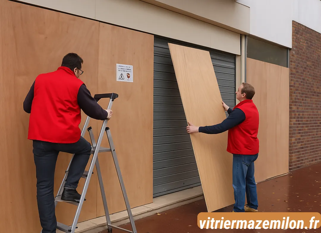 Mise en sécurité fermeture provisoire Mazé-Milon
