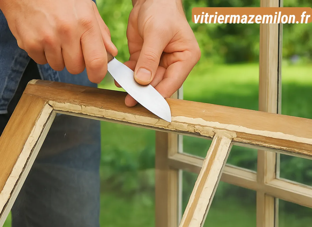 Remplacement de simple vitrage Mazé-Milon